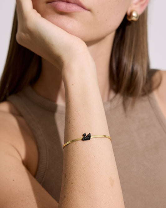 Black Swan Chain Bracelet