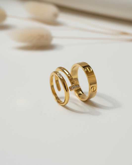 Nail & Cartier Ring