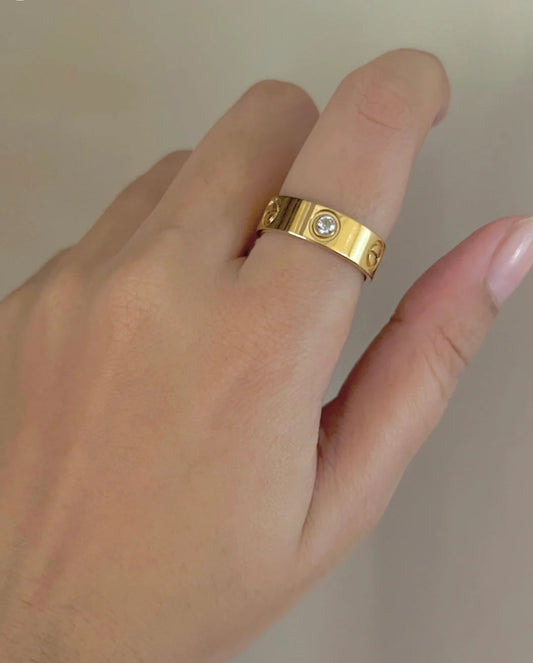 Golden Cartier Ring